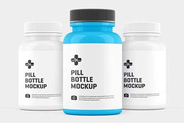 Editable Pills Bottle Mockups – Download Free PSD, Ai, Vector, EPS, PNG, TIFF, Formats Download